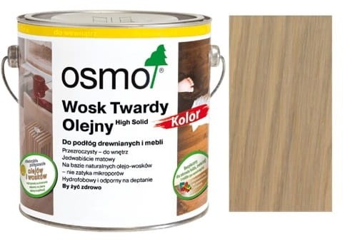 OSMO 3040 WOSK TWARDY OLEJNY Biały 10L