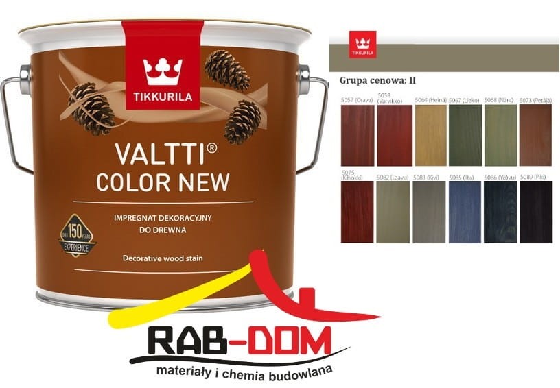TIKKURILA Valtti Color New 9l IMPREGNAT gr. II