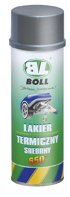 BOLL LAKIER TERMICZNY 650°C - SPRAY srebrny