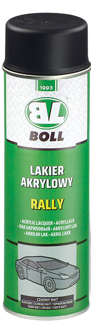BOLL LAKIER AKRYLOWY SPRAY 500ml czarny połysk