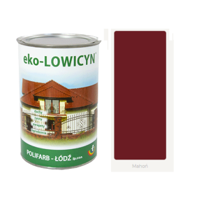 eko LOWICYN Farba dach ocynk MAHOŃ 5L