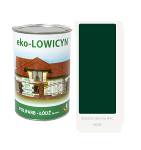 eko LOWICYN dach ocynk ZIELONY CIEMNY 6005 1L