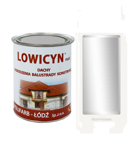 LOWICYN 5l dach ocynk ALUMINIOWY Mat