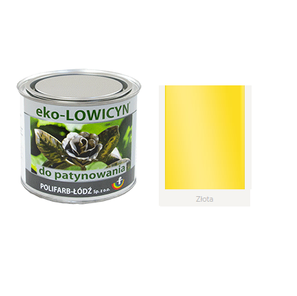 eko LOWICYN do patynowania PATYNA 0,4l Złota