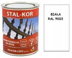 STAL-KOR Gruntoemalia na rdzę 0,8L biała biały