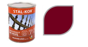 STAL-KOR Gruntoemalia na rdzę 0,8L CZERWONA SYGNAŁOWA
