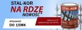 STAL-KOR Gruntoemalia na rdzę 0,8L SZARA OKIENNA