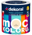 Dekoral Farba MOC KOLORU 2,5l LODY WANILIOWE
