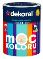 Farba lateksowa Dekoral Moc Koloru beżowy jasny 5L