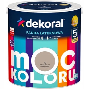 Dekoral Farba MOC KOLORU 2,5l cafe late