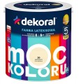 Dekoral Farba MOC KOLORU 2,5l Migdałowy