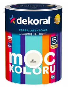 Dekoral Farba MOC KOLORU 2,5l Kwiat Wiśni