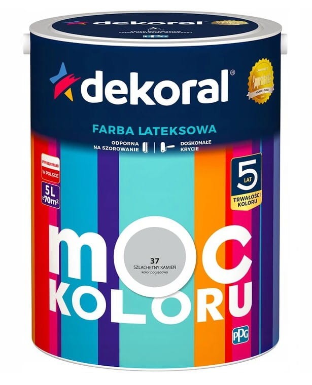 Dekoral Farba MOC KOLORU 2,5l Szlachetny kamień