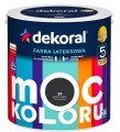 Dekoral Farba MOC KOLORU 5l mała czarna