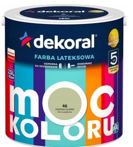 Dekoral Farba MOC KOLORU 5l drzewo oliwne