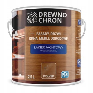 Drewnochron Lakier Jachtowy 2,5l Połysk