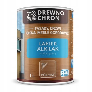 Drewnochron Alkilak 1L Półmat lakier zewnętrzny
