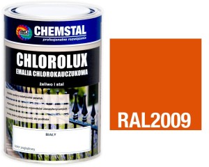 CHEMSTAL CHLOROKAUCZUK 1L POMARAŃCZOWY RAL 2009