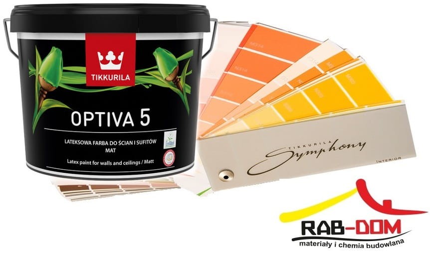 TIKKURILA Optiva Matt 5 0,9l S 6030-R90B