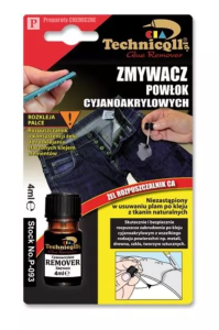 Zmywacz powłok cyjanoakrylowych 4ml - Technicqll
