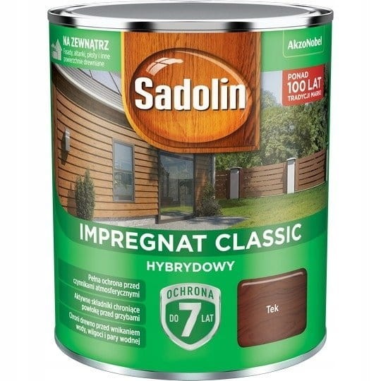 SADOLIN Classic Impregnat do drewna 2,5l TEK TIK TEAK
