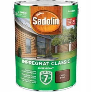 SADOLIN Classic Impregnat do drewna 4,5L ORZECH CIEMNY