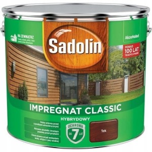 SADOLIN Classic Impregnat do drewna 9l TEK TIK TEAK