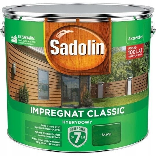 SADOLIN Classic Impregnat do drewna 9l AKACJA