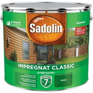 SADOLIN Classic Impregnat do drewna 9l AKACJA