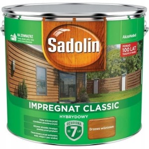SADOLIN Classic Impregnat do drewna 9l DRZEWO WIŚNIOWE