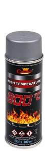 CHAMPION FARBA ŻAROODPORNA ALUMINIUM SPRAY 400 ML RAL 9006