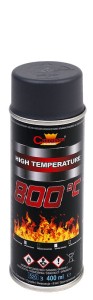 CHAMPION FARBA ŻAROODPORNA ANTRACYT SPRAY 400 ML