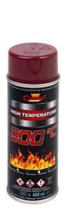 CHAMPION FARBA ŻAROODPORNA CZERWONA SPRAY 400 ML