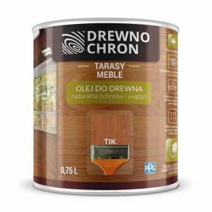 Drewnochron Olej do tarasów 0,75L Tik