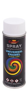 Spray uniwersalny emalia 400 ml biały mat RAL9003