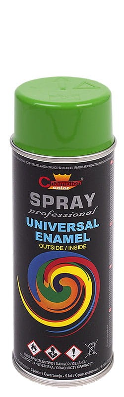 Spray uniwersalny emalia 400 ml zielony jasny RAL6018
