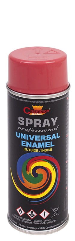 Farba spray uniwersalny emalia 400 ml RÓŻOWY RAL3017