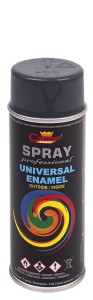 Spray uniwersalny emalia 400ml SZARY CIEMNY RAL7024