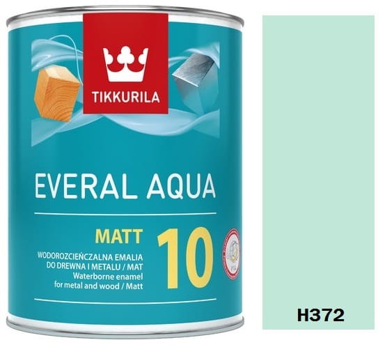 TIKKURILA Everal Aqua Matt [10]  0,9L H372