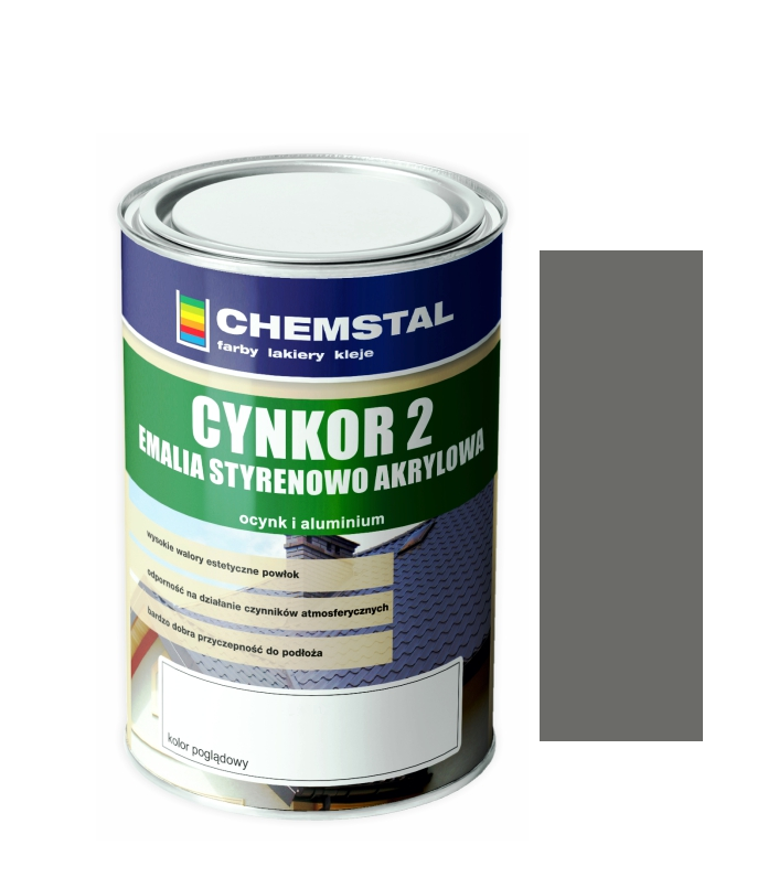 Cynkor 2 FARBA NA DACH GRAFIT 5l