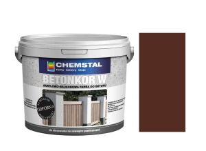 CHEMSTAL Farba do betonu BETONKOR W Brązowy 1L