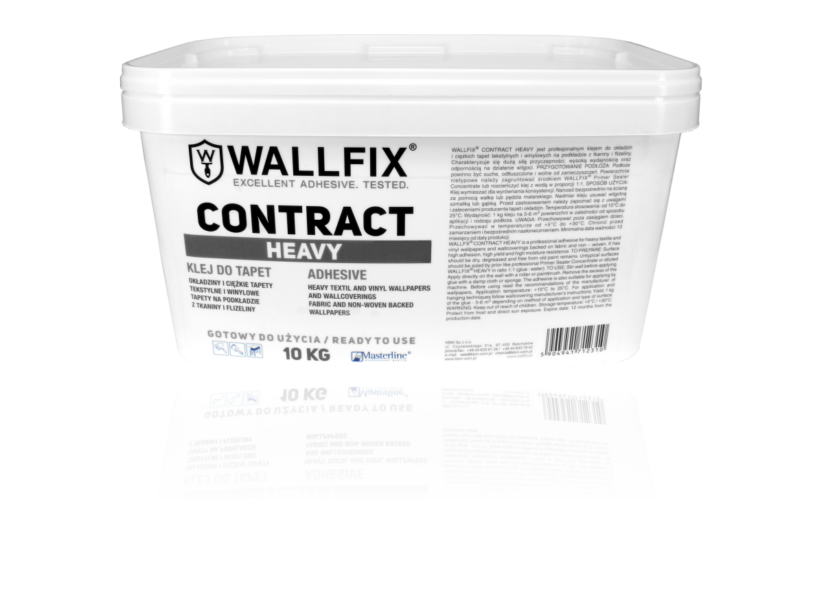 GOTOWY KLEJ DO TAPET WALLFIX CONTRACT HEAVY 10 kg