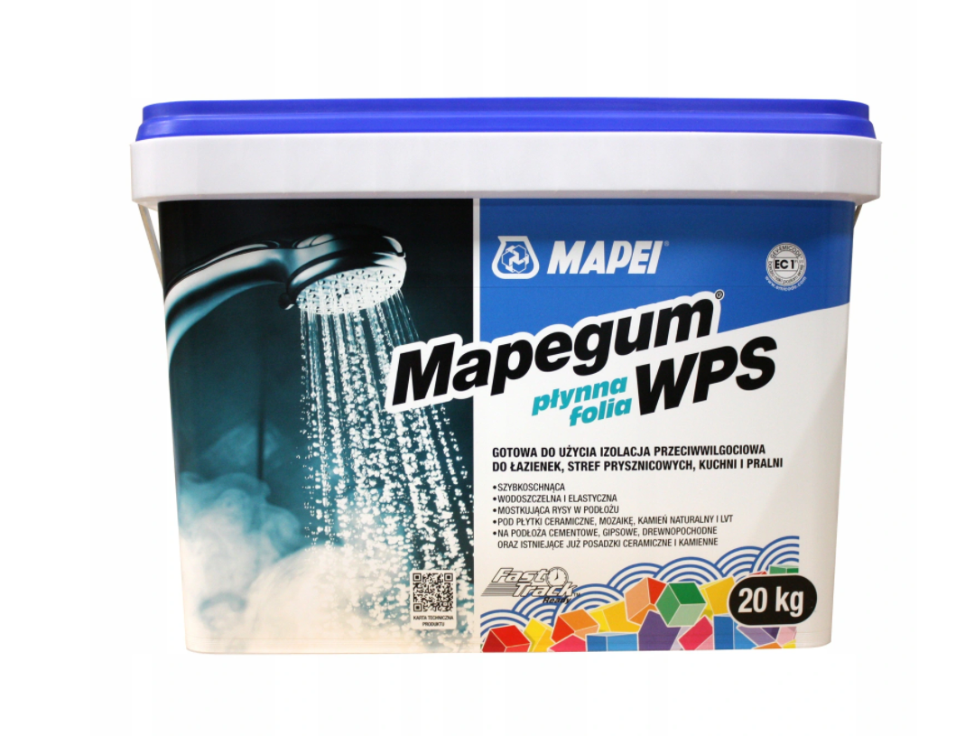 MAPEI Mapegum WPS 20kg HYDROIZOLACJA PŁYNNA FOLIA