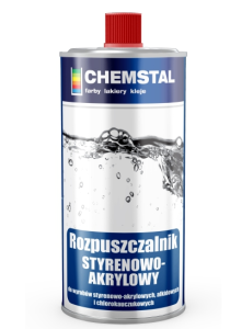 ROZPUSZCZALNIK STYRENOWO-AKRYLOWY CHEMSTAL 0,5L