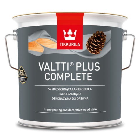 TIKKURILA Valtti Plus Complete 0,9l LAKIEROBEJCA