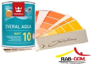 TIKKURILA Everal Aqua Matt [10]  2,7L S 2500-N