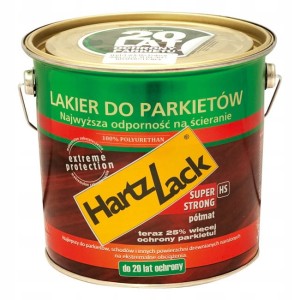 HartzLack Super Strong HS Lakier do parkietu bezbarwny półmat 3L