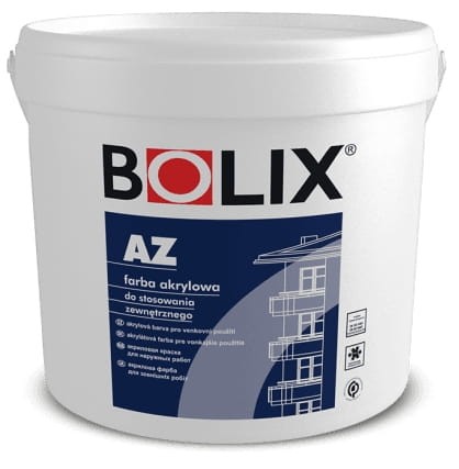 BOLIX AZ Farba fasadowa akrylowa 5L BIAŁA