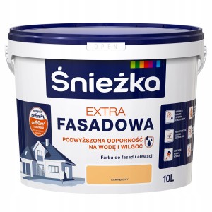 Farba Śnieżka Extra Fasadowa KARMELOWY 10L