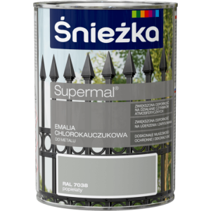 ŚNIEŻKA CHLOROKAUCZUK  0,9l Popielaty RAL 7038
